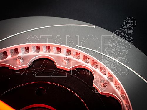 Тормозные диски задние под заводскую систему Aston Martin DBX (390x32) (тип перфорация и насечки, Плавающий), DSCMY83-1125-AAR Тормозные диски задние под заводскую систему Aston Martin DBX (390x32) (тип перфорация и насечки, Плавающий), DSCMY83-1125-AAR — фото 3