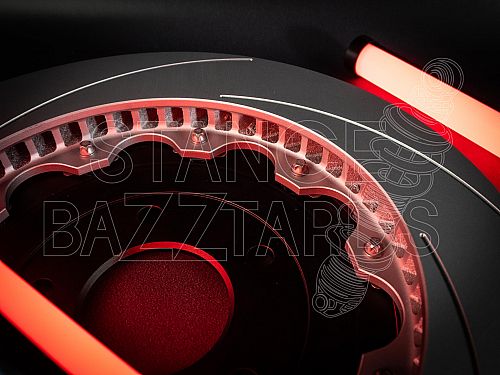 Тормозные диски задние под заводскую систему Aston Martin DBX (390x32) (тип перфорация и насечки, Плавающий), DSCMY83-1125-AAR Тормозные диски задние под заводскую систему Aston Martin DBX (390x32) (тип перфорация и насечки, Плавающий), DSCMY83-1125-AAR — фото 7