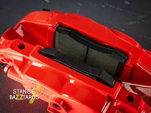 Усиленная тормозная система для Subaru Impreza WRX (2 пок., 5x100, 2000-2007). Задняя ось F40 4-поршня 355x32 мм. Красный Усиленная тормозная система для Subaru Impreza WRX (2 пок., 5x100, 2000-2007). Задняя ось F40 4-поршня 355x32 мм. Красный — фото 8