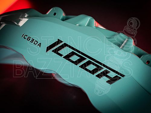 Суппорта тормозные (пара) 6 поршней ICOOH для системы IC6, IC6T Суппорта тормозные (пара) 6 поршней ICOOH для системы IC6, IC6T