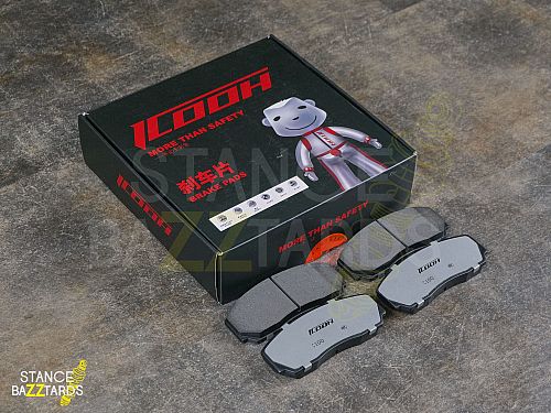 Колодки тормозные ICOOH HP1000 (комплект) для тюнингованных тормозных систем DM4 (под диски до 360 мм), PDS_DM4C100