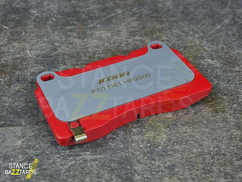 Колодки тормозные ICOOH HP2000 (комплект) для тюнингованных тормозных систем F50 (под диски 330, 355, 362, 380, 405 мм, PDS_F50HP2000 Колодки тормозные ICOOH HP2000 (комплект) для тюнингованных тормозных систем F50 (под диски 330, 355, 362, 380, 405 мм, PDS_F50HP2000