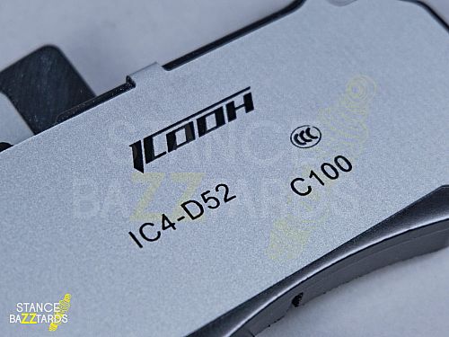 Колодки тормозные ICOOH HP1000 (комплект) для тюнингованных тормозных систем X4, GT4 (под диски 330, 355, 362, 380мм), PDS_GT4C100