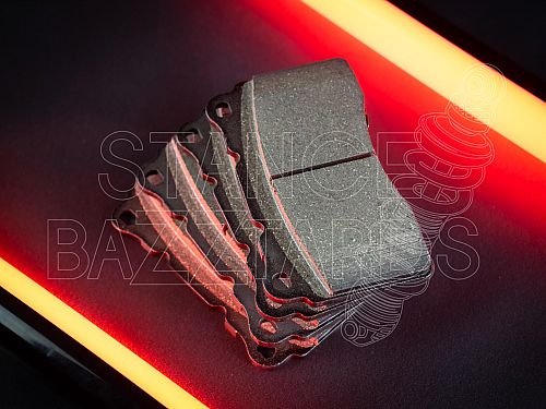 Колодки тормозные (комплект) для тюнингованных тормозных систем GT4 (большие) (под диски 400 мм), PDS_GT4L