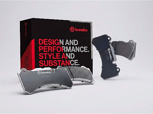 Колодки тормозные (комплект) для тюнингованных тормозных систем Brembo GT6 (57мм) (OEM 107.9551.13, OEM 07.9551.13), P86034N