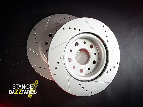Передние тормозные диски TT Golden с перфорацией и насечками для Jeep Wrangler 4 поколение (JL) (2018-) (комплект 2 шт.), TTAR8387XPR Передние тормозные диски TT Golden с перфорацией и насечками для Jeep Wrangler 4 поколение (JL) (2018-) (комплект 2 шт.), TTAR8387XPR