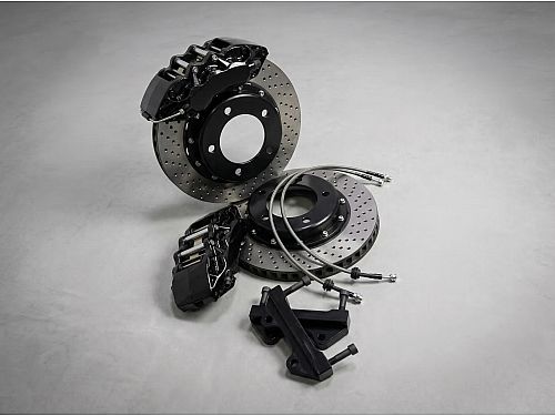 Тормозная тюнинг система SB Kia Ceed 2 поколение (2012-2018) AP9040 6 поршней передней оси (диски 355, 362, 380 x 32/34 мм), AP9040_424_o2
