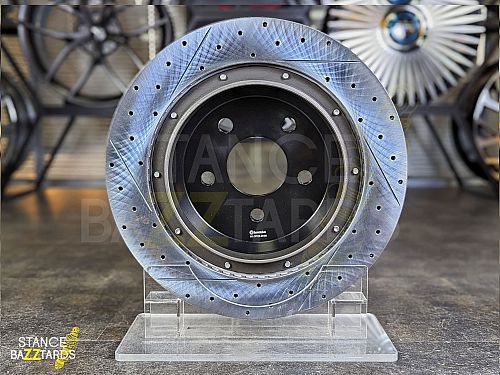 Тормозная тюнинг система SB Toyota Sequoia 2 поколение (2008-2021) (380*28mm, Моноблок, Насечки) поршней: 4, задняя ось, цвет: Особый, SB_GT4_zad, GT4-776-S-01-0C-01-03-08-05-00-02
