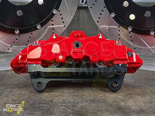 Тормозная тюнинг система SB Toyota Sequoia 2 поколение (2008-2021) GT8 (405*34mm, Фиксированный, Насечки) поршней: 8, передняя ось, цвет: Красный, SB_GT8, GT8-776-R-01-10-01-02-0A-0E-00-02 Тормозная тюнинг система SB Toyota Sequoia 2 поколение (2008-2021) GT8 (405*34mm, Фиксированный, Насечки) поршней: 8, передняя ось, цвет: Красный, SB_GT8, GT8-776-R-01-10-01-02-0A-0E-00-02