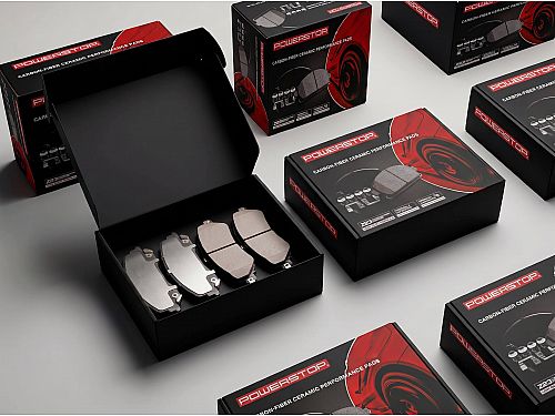 Передние тормозные керамические колодки Powerstop для Dodge Sprinter 3500 2 (2007-2009), 17-1268 Передние тормозные керамические колодки Powerstop для Dodge Sprinter 3500 2 (2007-2009), 17-1268
