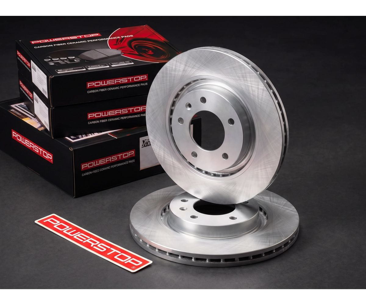 Передние тормозные диски Powerstop с полным покрытием Evolution для Lincoln MKX 2 поколение (2016-2018) (комплект 2 шт.), AR85173EVC Передние тормозные диски Powerstop с полным покрытием Evolution для Lincoln MKX 2 поколение (2016-2018) (комплект 2 шт.), AR85173EVC