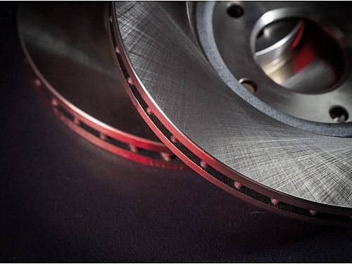 Передние тормозные диски Powerstop с полным покрытием Evolution для Lexus IS 250 2 поколение (XE20) (2009-2015) (комплект 2 шт.), JBR1146EVC