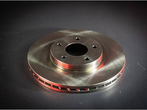 Передние тормозные диски Powerstop с полным покрытием Evolution для Lexus IS 250 2 поколение (XE20) (2009-2015) (комплект 2 шт.), JBR1146EVC