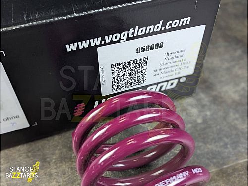 Пружины Vogtland (Вогтланд) с занижением 35/35 мм Mazda CX-7 в кузове ER, 958008 Пружины Vogtland (Вогтланд) с занижением 35/35 мм Mazda CX-7 в кузове ER, 958008
