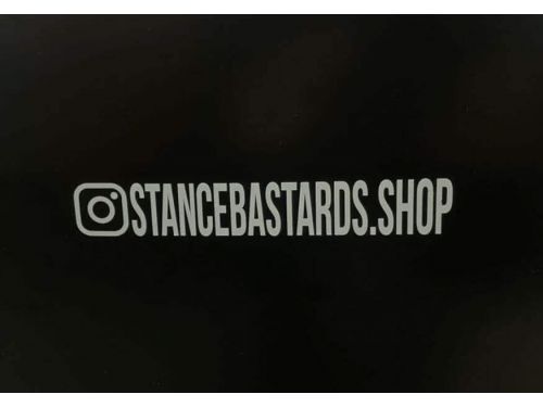 Наклейка Stancebazztards фирменная инстаграм, SBNAKL_02