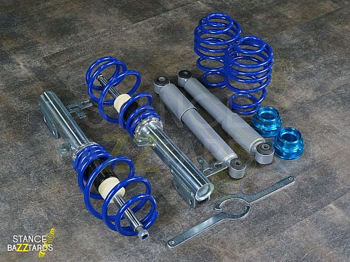 Винтовая подвеска (койловеры) Opel Astra H (2004-2014) SB Blue с регулировками высоты, K4SBOP011