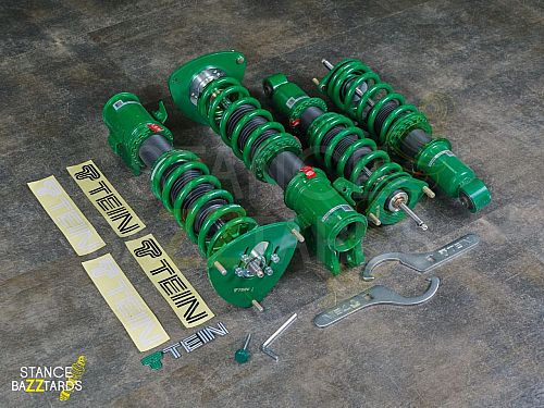 Винтовая подвеска (койловеры) Tein SUBARU LEGACY, LEGACY B4, LEGACY TOURING WAGON 4 (2003-2009) (привод: 4WD) (BL5; BL9; BLE; BP5; BP9; BPE) серия Flex Z с регулировками высоты (фултап), сжатия/отбоя, VSS52-C1SA4