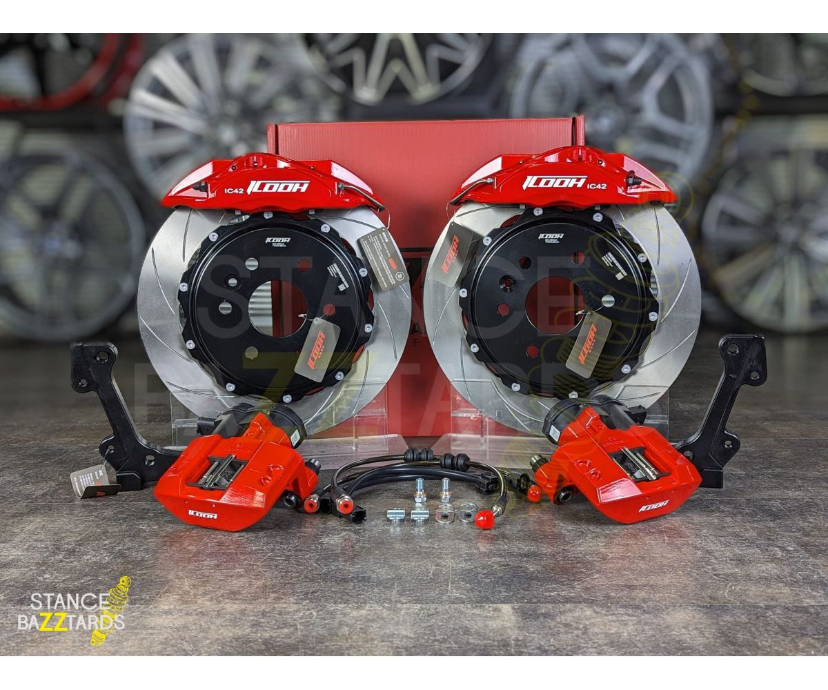 Тормозная тюнинг система BMW M8 F91/F92/F93 (2019-2024) ICOOH X42 (ротор до 400 мм) цвет: Красный, поршней: 4, задняя ось, X42-408-R-0-0-0-0-0-0-0-0 Тормозная тюнинг система BMW M8 F91/F92/F93 (2019-2024) ICOOH X42 (ротор до 400 мм) цвет: Красный, поршней: 4, задняя ось, X42-408-R-0-0-0-0-0-0-0-0