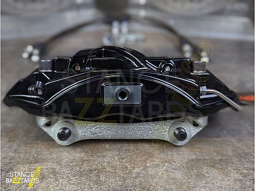 Тормозная тюнинг-система TOYOTA Sequoia 2 поколение (2008-2021) ICOOH X42, (380*28mm, Фиксированный, Перфорация), поршней: 4, задняя ось, цвет: Черный X42-776-B-03-0C-02-02-08-05-00-02
