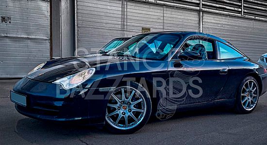 Установка SB Coilovers на Porsche 911