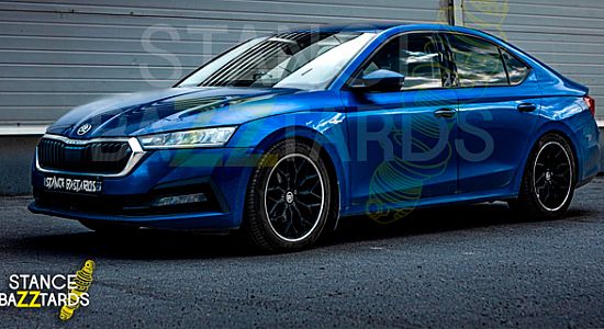 Установили койловеры SB на Skoda Octavia
