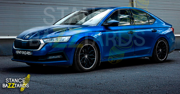 Установили койловеры SB на Skoda Octavia