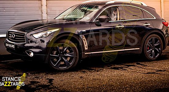 Заменили тормоза на ICOOH X42 на автомобиле INFINITI FX II
