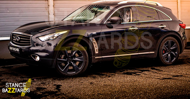 Заменили тормоза на ICOOH X42 на автомобиле INFINITI FX II