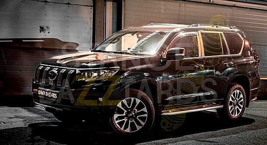 Установка тюнинг-тормозов на Toyota Land Cruiser 150