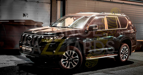 Установка тюнинг-тормозов на Toyota Land Cruiser 150