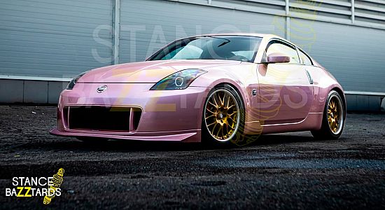 Установка койловеров BC Racing на Nissan 350Z