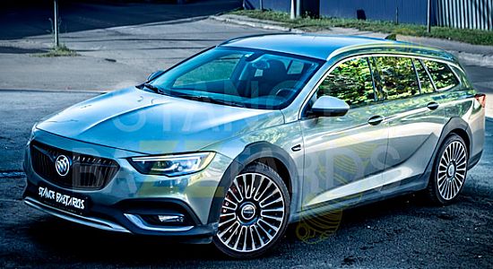 Замены стоковых тормозов на Buick Regal