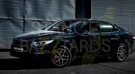 Сделали апгрейд тормозов на Kia Optima