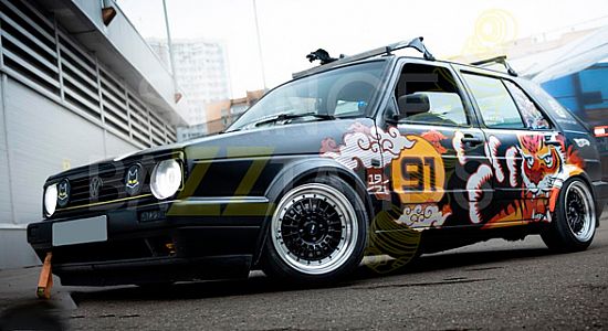 Знаменитый Volkswagen Golf 2 получил обновление!