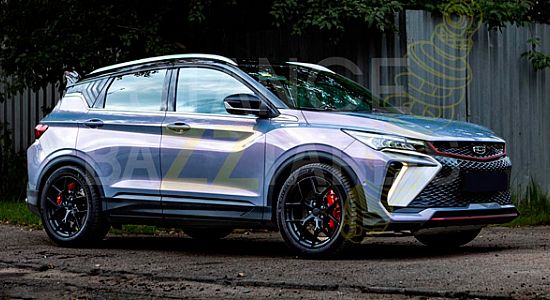 Установили подвеску LinesRacing на Geely Coolray