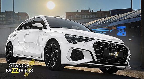 Занижение Audi A3 -5мм | Установка винтовой подвески LinesRacing