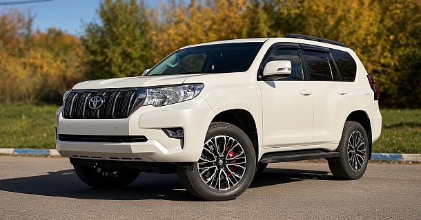 Тормоза Toyota Prado 150 — установка ICOOH IC51, 6-поршневые суппорты на переднюю ось