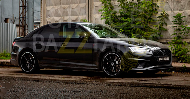 Установка винтовой подвески (койловеры) SB на Audi A4