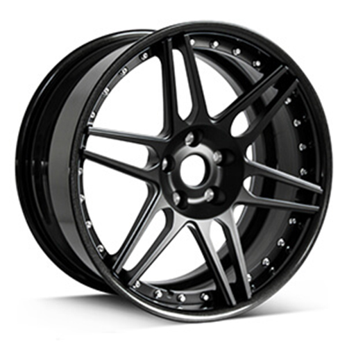 Диски колесные кованые HRE style двусоставные с заклепками черные автомобильные, SB001-0668 Диски колесные кованые HRE style двусоставные с заклепками черные автомобильные, SB001-0668