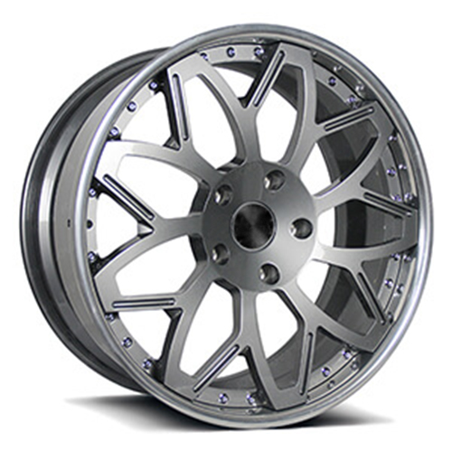Диски колесные кованые двусоставные 3SDM style серые автомобильные, SB001-0423 Диски колесные кованые двусоставные 3SDM style серые автомобильные, SB001-0423