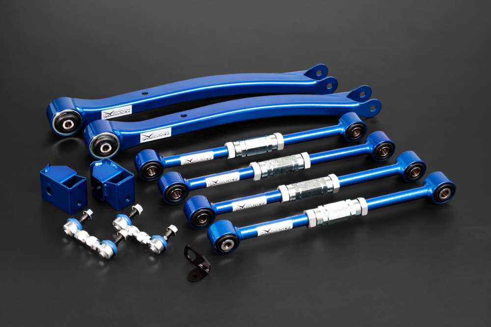 Комплект задних рычагов полный HardRace для SUBARU IMPREZA 1st WRX GC/GF/GM 1992-2000 (на ШС), HR6153 Комплект задних рычагов полный HardRace для SUBARU IMPREZA 1st WRX GC/GF/GM 1992-2000 (на ШС), HR6153