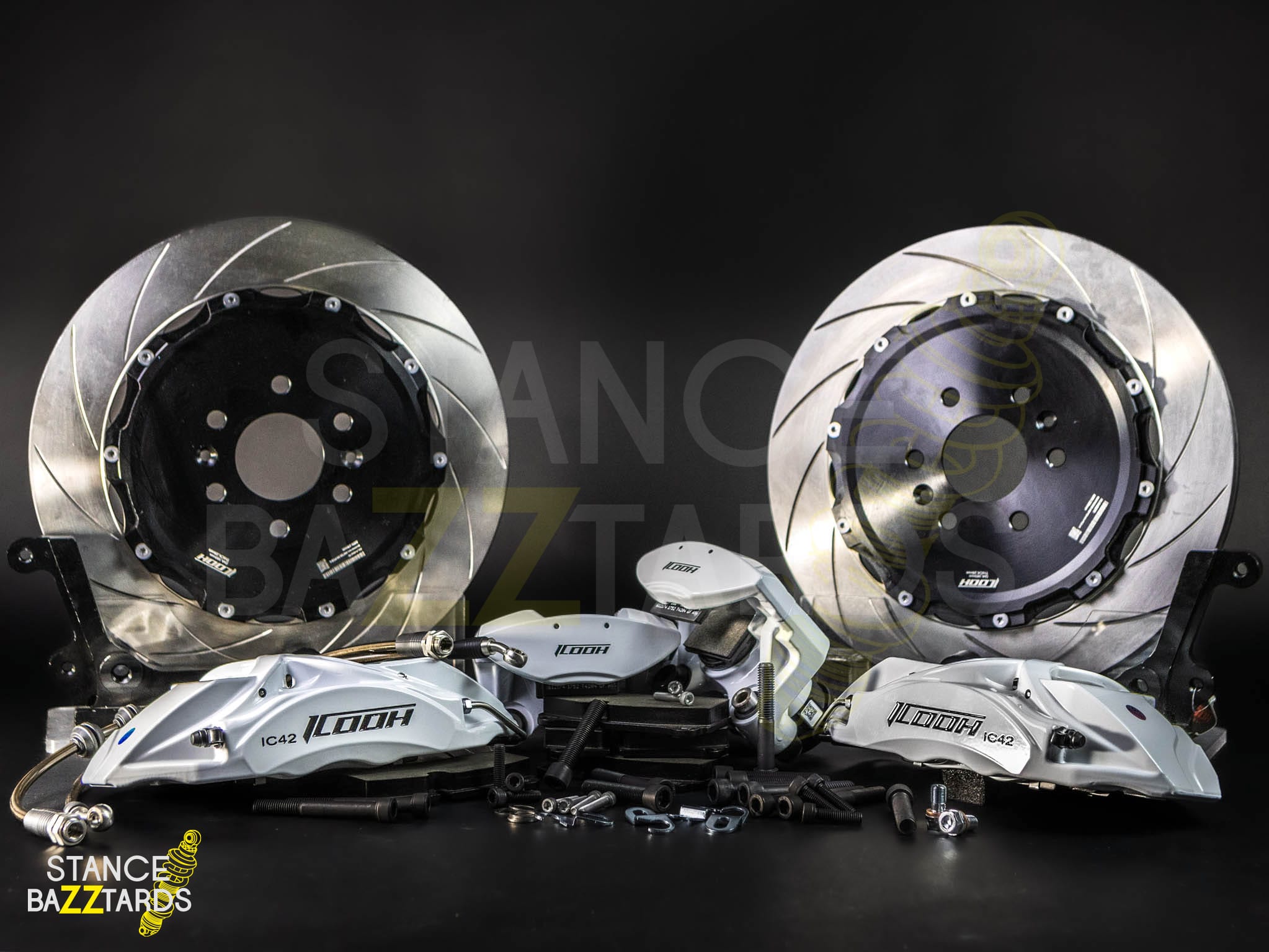 Тормозная тюнинг-система FORD F-150 12 поколение (2009-2014) ICOOH X42, (400*28mm, Фиксированный, Насечки), поршней: 4, задняя ось, цвет: Белый X42-1156-W-03-0F-01-02-08-05-00-02 Тормозная тюнинг-система FORD F-150 12 поколение (2009-2014) ICOOH X42, (400*28mm, Фиксированный, Насечки), поршней: 4, задняя ось, цвет: Белый X42-1156-W-03-0F-01-02-08-05-00-02