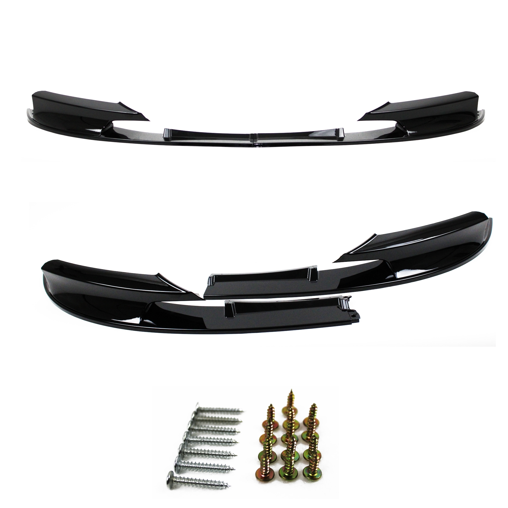 Спойлер JOM, передний, BMW F30, F31, 2011-2019, глянцевый черный, 2-компонентный, спортивный стиль, 5111400-3JOM Спойлер JOM, передний, BMW F30, F31, 2011-2019, глянцевый черный, 2-компонентный, спортивный стиль, 5111400-3JOM
