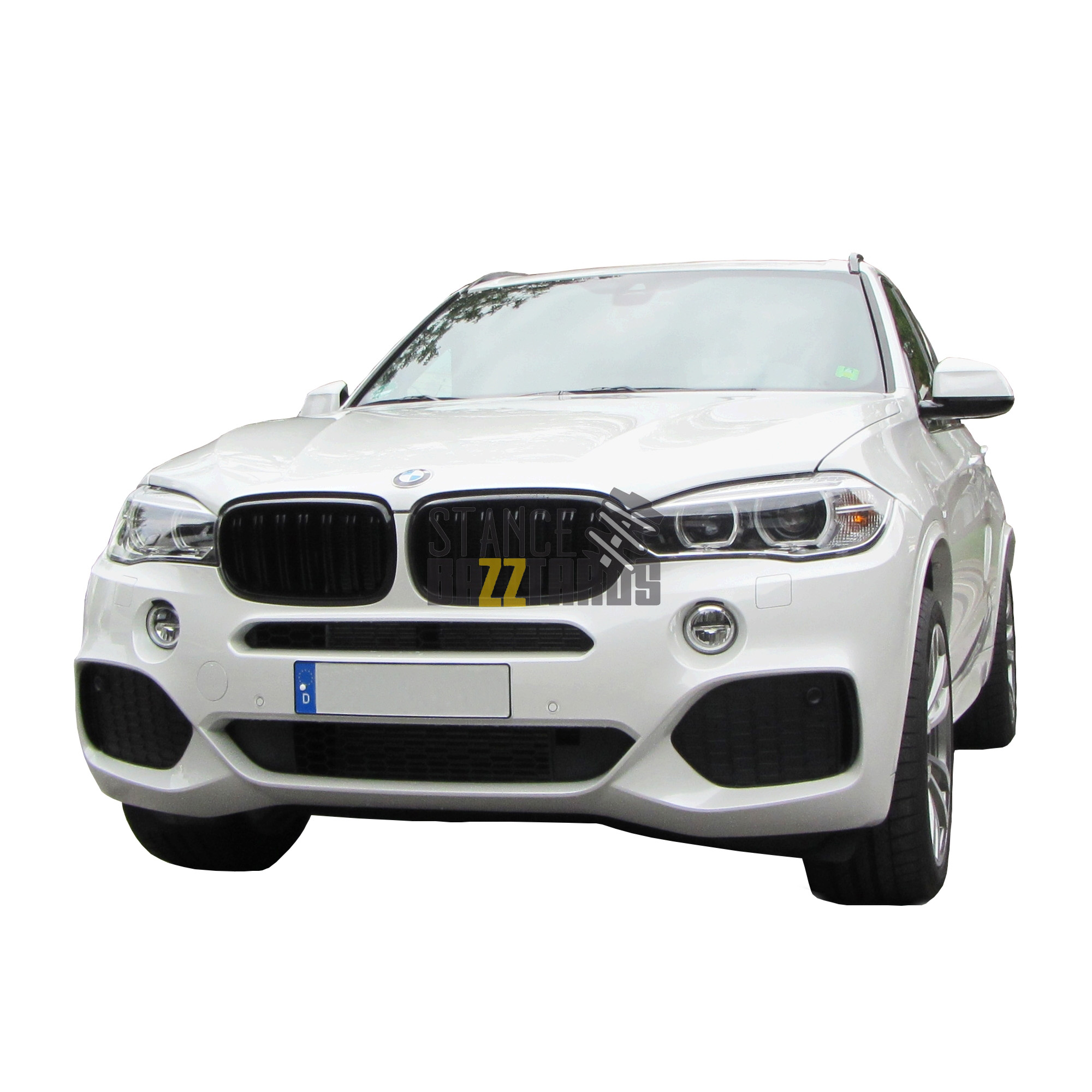 Решетка радиатора (ноздри) без значка JOM BMW X5 (F15) (2013-) черная с двойными ребрами, 5211062JOE Решетка радиатора (ноздри) без значка JOM BMW X5 (F15) (2013-) черная с двойными ребрами, 5211062JOE