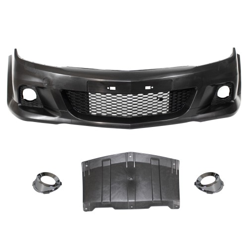 Бампер передний JOM, Opel Astra H (2004-2014) 3 двери, Sport Look, автомобилей с/без SRA, 64807103JRS-2 Бампер передний JOM, Opel Astra H (2004-2014) 3 двери, Sport Look, автомобилей с/без SRA, 64807103JRS-2