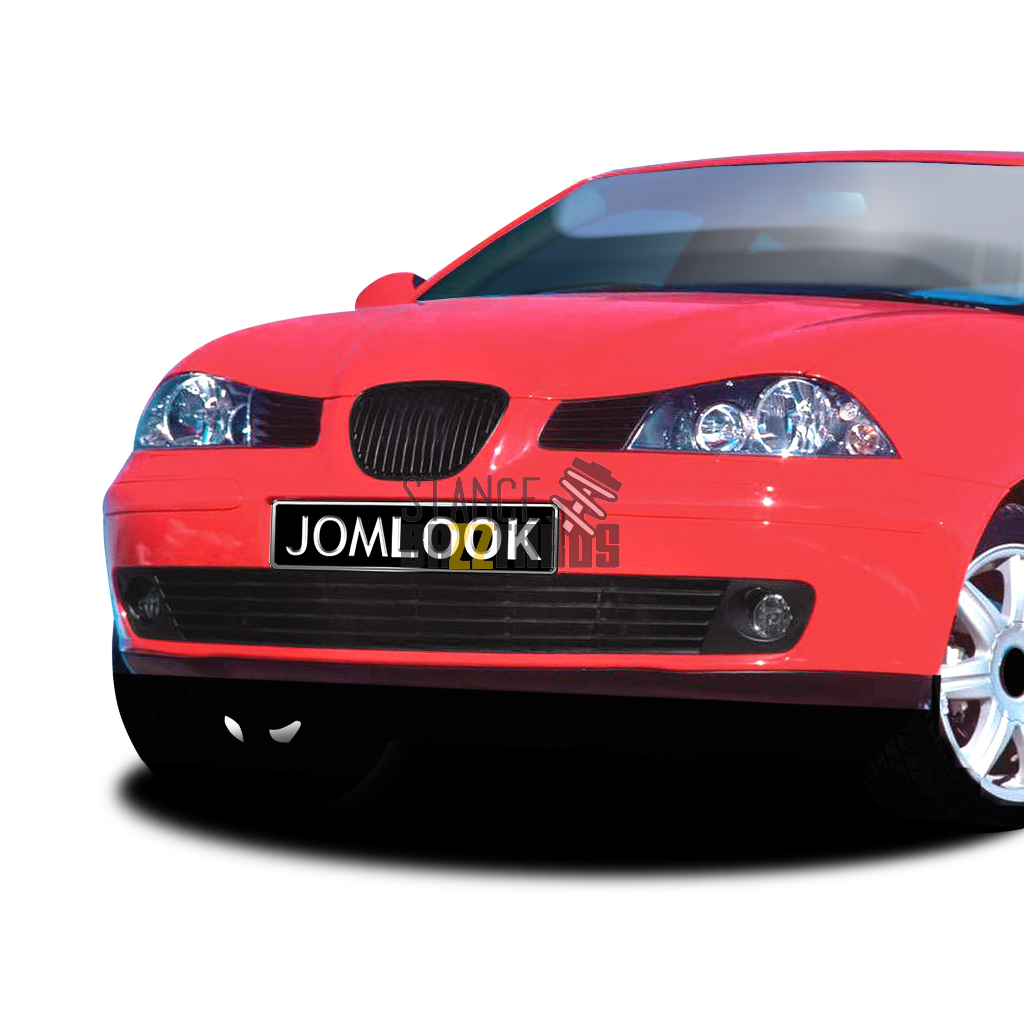 Решетка радиатора без значка JOM Seat Ibiza 3 поколение (MK3) (6L) (2002-) черная (ABS пластик), 6L1853653JOE Решетка радиатора без значка JOM Seat Ibiza 3 поколение (MK3) (6L) (2002-) черная (ABS пластик), 6L1853653JOE