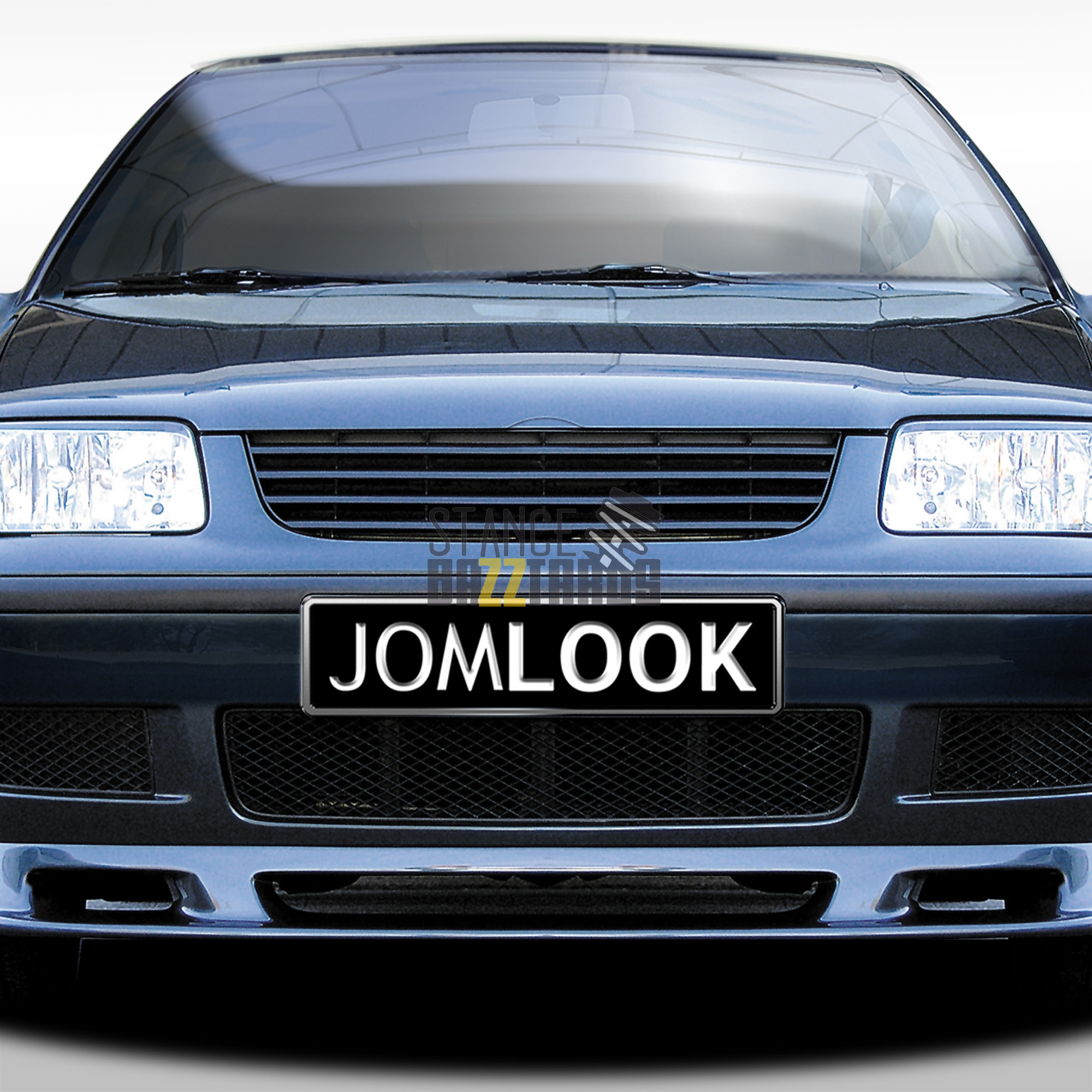 Решетка радиатора без значка JOM Volkswagen Polo 4 поколение (MK4) (6N2) (1999-2002) черная (ABS пластик), 6N2853653OE Решетка радиатора без значка JOM Volkswagen Polo 4 поколение (MK4) (6N2) (1999-2002) черная (ABS пластик), 6N2853653OE