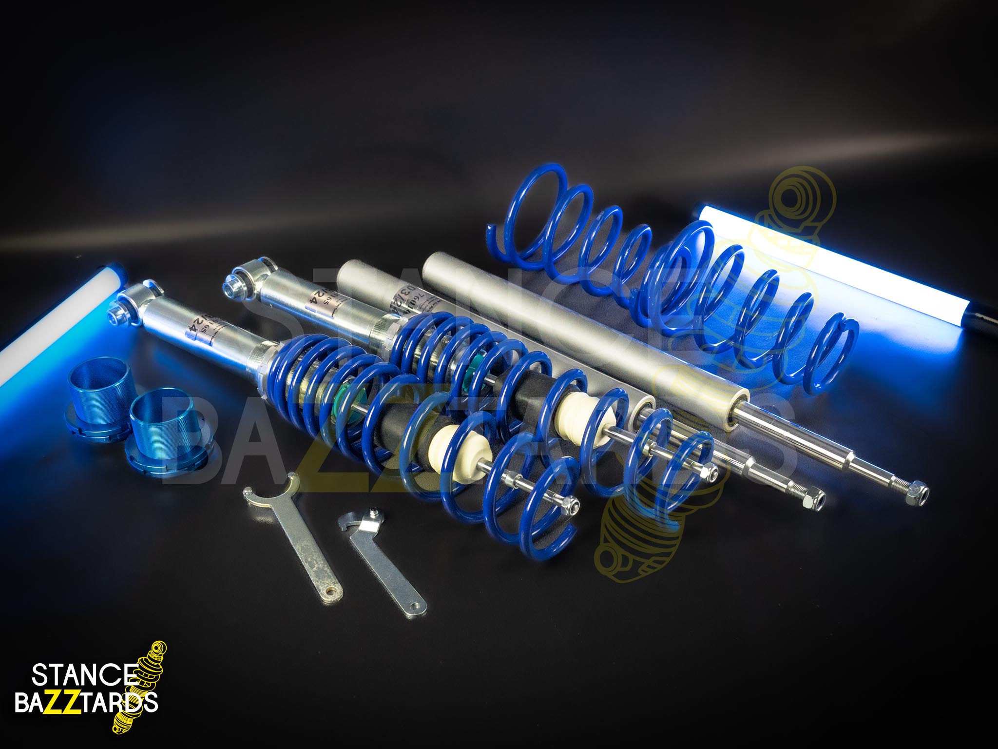 Комплект винтовой подвески (койловеров) JOM Blueline BMW 5 Серия E34 Sedan (525i/ 530i/ 540i/ 524TD/TDS/530D) (D16/M14) (1990-) с регулировкой высоты, 741113 Комплект винтовой подвески (койловеров) JOM Blueline BMW 5 Серия E34 Sedan (525i/ 530i/ 540i/ 524TD/TDS/530D) (D16/M14) (1990-) с регулировкой высоты, 741113