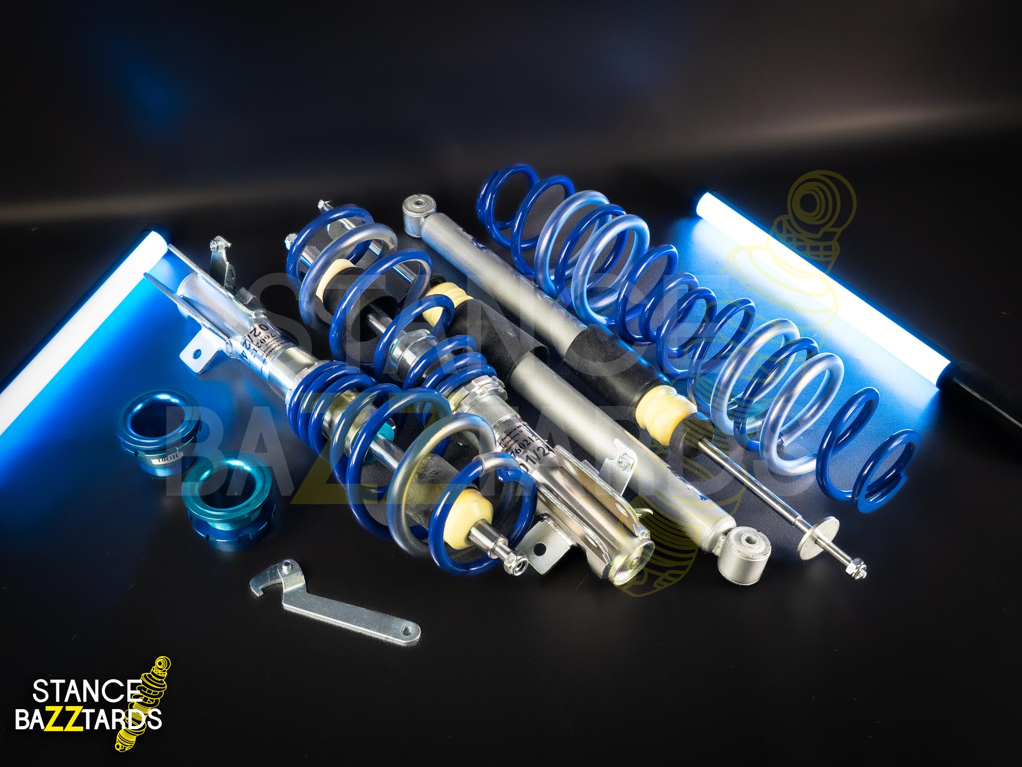Комплект винтовой подвески (койловеров) JOM Blueline Honda Civic 8 поколение (MK8) (FK1/ FK2/ FK3/ FN1/ FN3/ FN4), 2005-2011 (нагрузка спереди до 1085 кг) с регулировкой высоты, 741182 Комплект винтовой подвески (койловеров) JOM Blueline Honda Civic 8 поколение (MK8) (FK1/ FK2/ FK3/ FN1/ FN3/ FN4), 2005-2011 (нагрузка спереди до 1085 кг) с регулировкой высоты, 741182