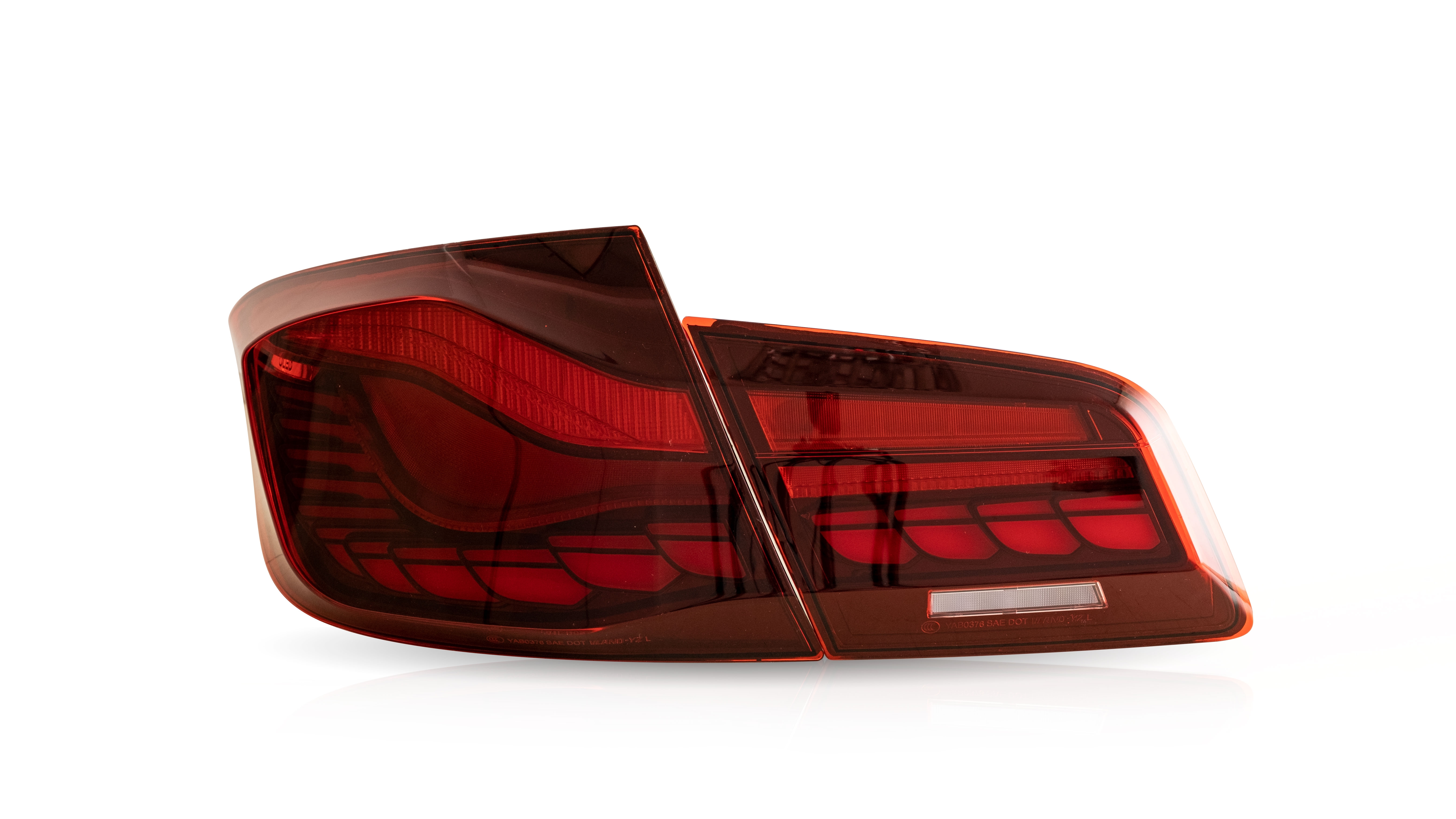 Фонари (фары) задние Jom BMW F10 Sedan, 2010-2017, со светодиодными (LED) полосами (Lightbar), 83197 Фонари (фары) задние Jom BMW F10 Sedan, 2010-2017, со светодиодными (LED) полосами (Lightbar), 83197